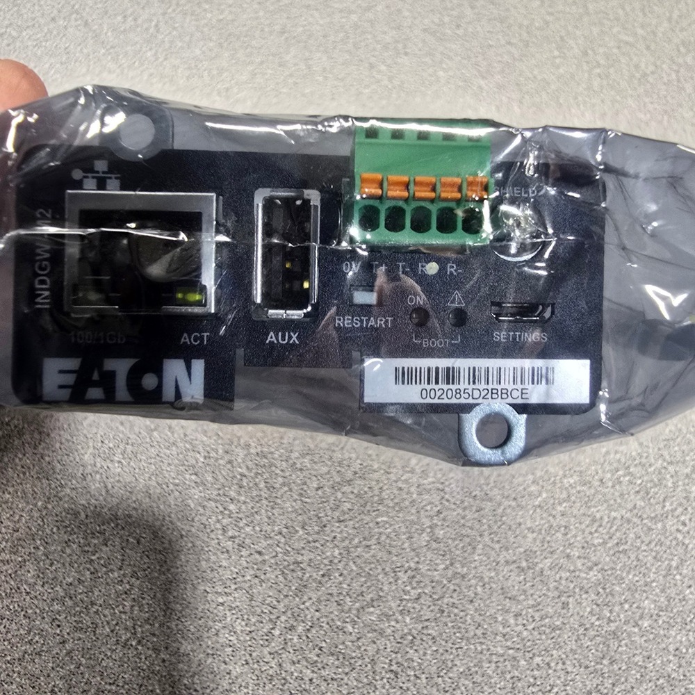 Eaton INDGW-M2 Industrial Gateway Card UPS Comm Power Management Module NEW